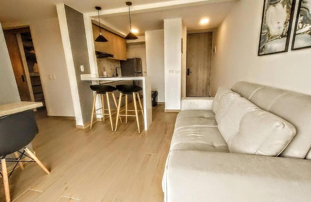 Hermoso y moderno apartaestudio en el norte de la ciudad, la Flora - 602