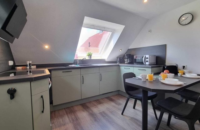Herzlich Willkommen in der "ferienwohnung Mühlenblick" im Herzen von Großheide!