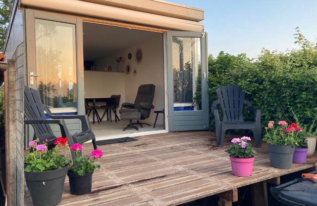 Het oude strandhuis