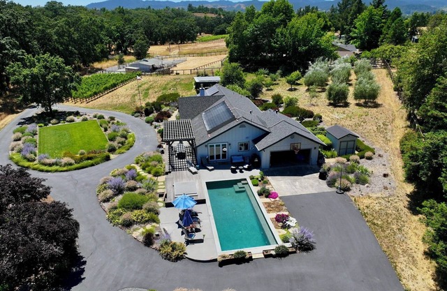 1. 6 acres de vida interior / exterior - A minutos de Healdsburg Plaza