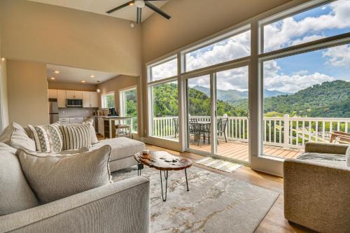 Hike and Ski Mtn-View Retreat in Maggie Valley!