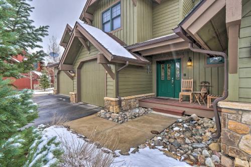 Hike, Bike and Explore Breck Townhome with Hot Tub!