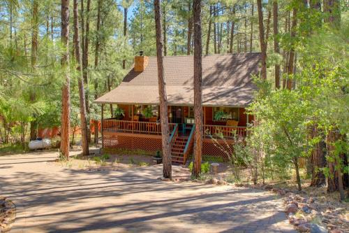 Hikers Haven Pine Getaway with Wraparound Deck!