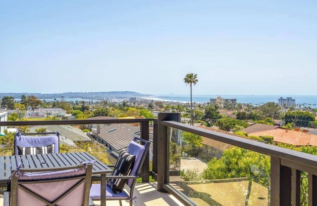 Hillside 3BR Beach Retreat w/ Sweeping Ocean Views