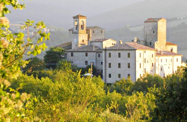 Historic Castle in the Umbrian Countryside