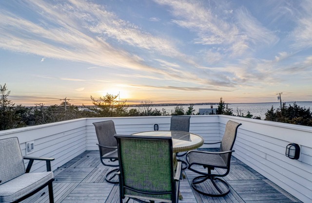 Historic, dog-friendly beach view house with fast WiFi, ocean view, & grill