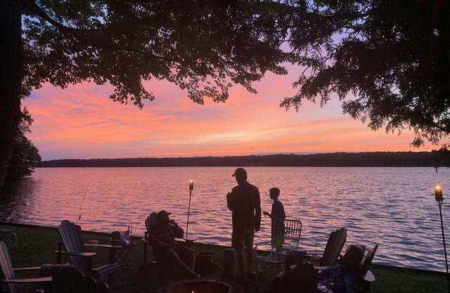 Historic family cottage on Hamlin Lake w/ complete privacy, surrounded by nature