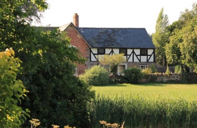Historic idyllic cider press in Brinsop, near the Wye River