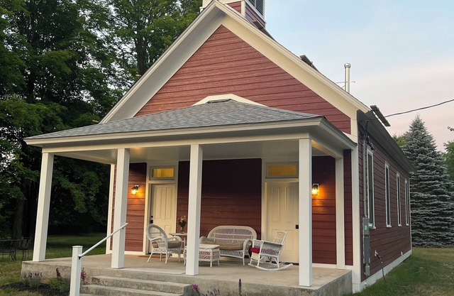Historic Schoolhouse on M-22. 3 BR, 2 BA. Dog and Kid Friendly!