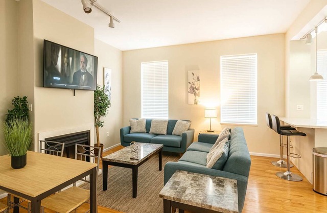 Soulard Historic 2BR Flat w/ Balcony, Workspace & Parking—Walk to Market