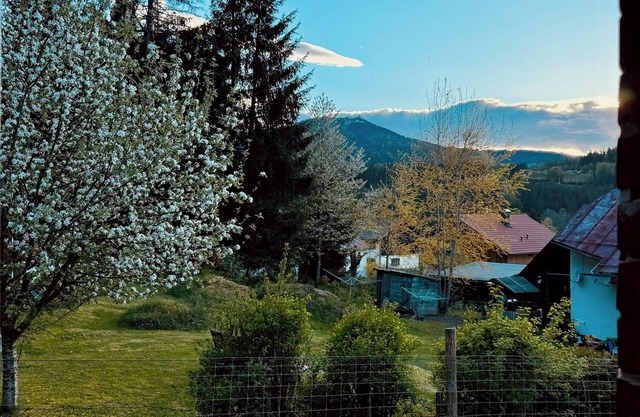 Historic train attendant's cottage on the Arber