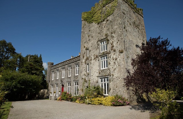 Castillo irlandés en Tipperary, IE - pintoresco entorno rural