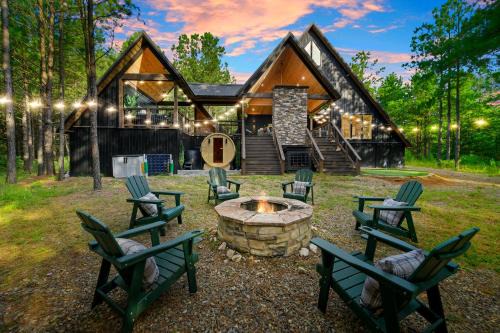 Hoch-A-Frame I Sauna-Hot Tub-Putt Putt-Firepit