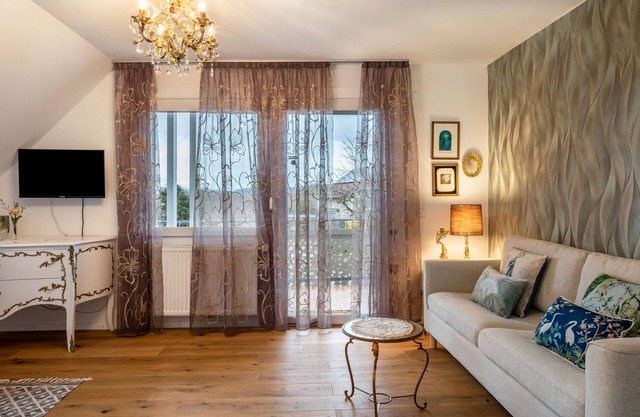 Apartamento 'Lavendel' con jardín compartido, balcón y Wi-Fi