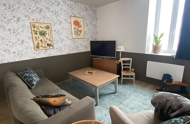 Casa de vacaciones 'Katel Chez Elle - Maison 5 Pers' con terraza privada, jardín privado y Wi-Fi