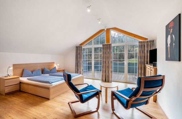 Apartamento vacacional 'Bergblick' con balcón