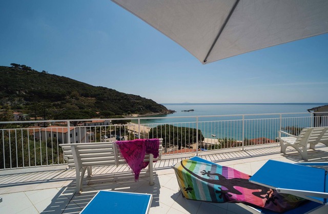 Apartamento vacacional "Le Sirene Bilo 6" cerca de la playa con terraza privada y Wi-Fi