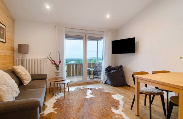 Apartamento 'Weitblick' con jardín comunitario, balcón y Wi-Fi