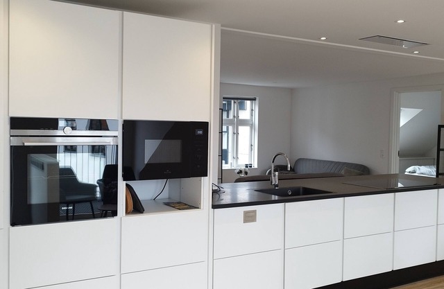 Holiday apartment close to the harbor and pedestrian street in Nykøbing Mors.