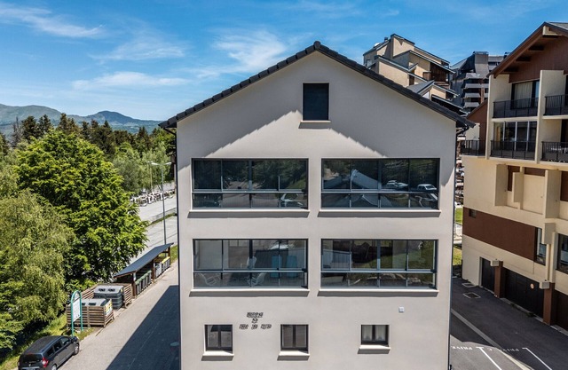 Apartamento vacacional "Résidence Pieds Des Pistes" cerca de pistas con terraza privada y Wi-Fi