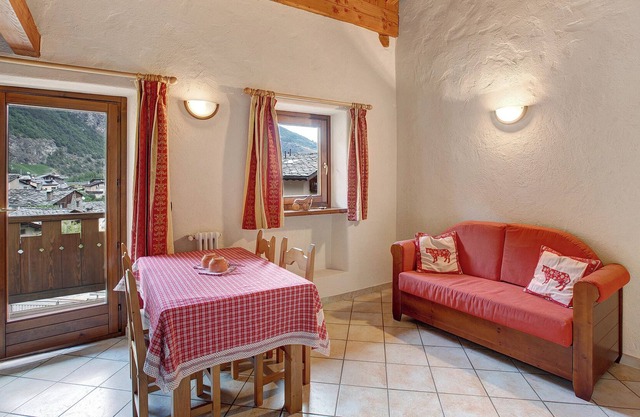 Apartamento vacacional "Maison Godioz - 3" con vistas a la montaña y Wi-Fi