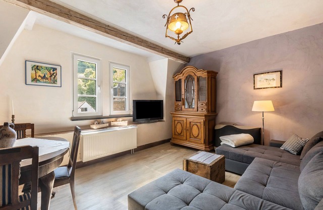 Apartamento 2 en Winzerhaus Schenk con vistas a la montaña y Wi-Fi