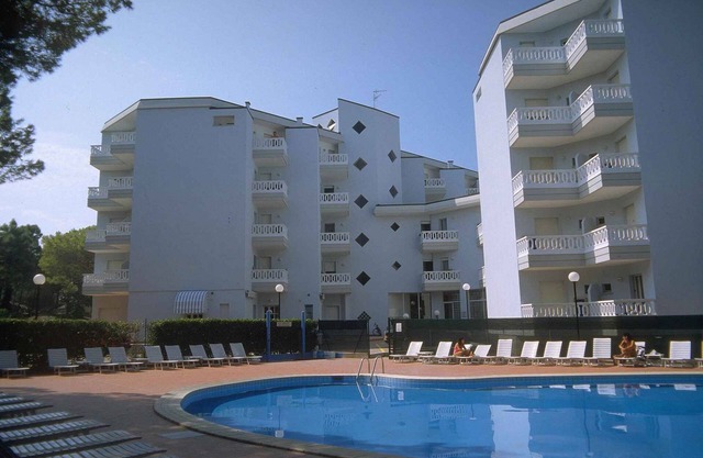 Apartamento vacacional 200 m del mar Adriático con parcela ajardinada