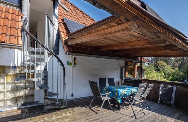 Apartamento 'Ferienwohnung 4' con jardín privado, balcón y Wi-Fi