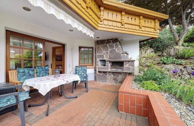 Apartamento 'Am Steinbach' con vistas a la montaña, terraza privada y Wi-Fi