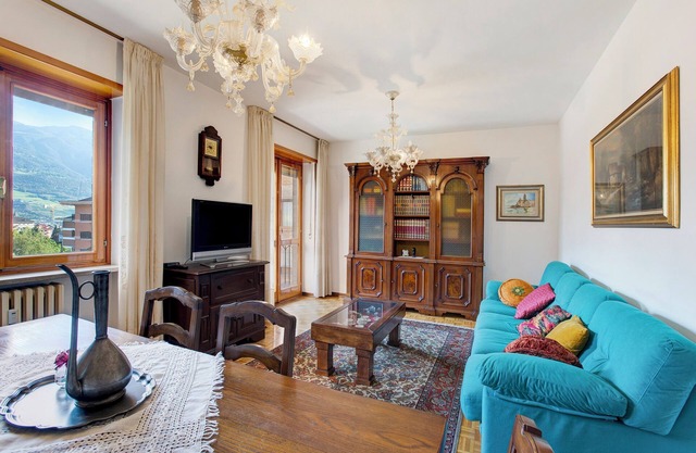 Holiday Apartment "Aosta Family Home" with Mountain View & Balcony