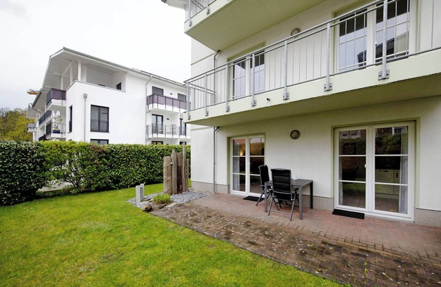 Apartamento vacacional "Strandferienwohnung" con terraza privada, jardín privado y Wi-Fi