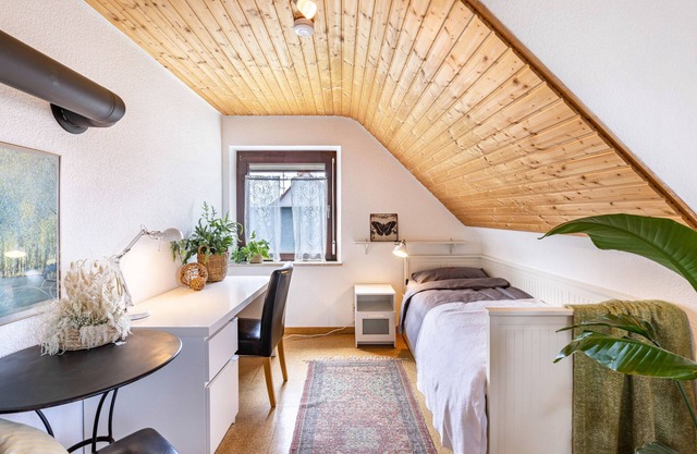 Apartamento vacacional 'Kalkau' con vistas a la montaña, jardín comunitario y wifi