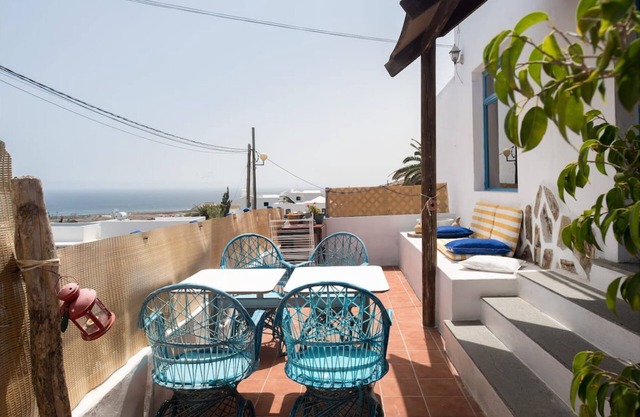 Apartamento "Casa Salitre" con vista al mar, Wi-Fi, terraza y jardín