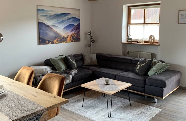 Apartamento vacacional 'Ferienwohnung Geyersberg 704' con vistas a la montaña, piscina comunitaria y Wi-Fi