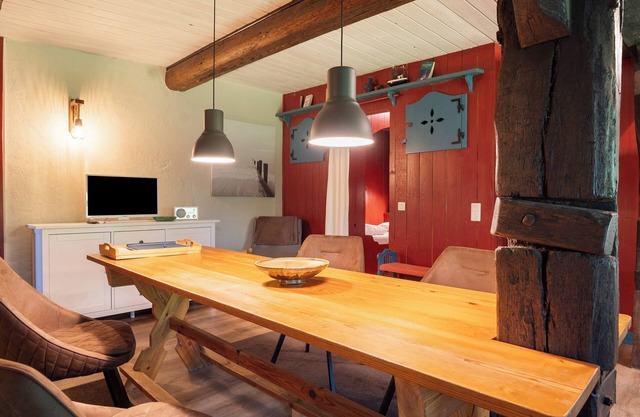 Apartamento 'Fewo 1 - "Blöck"' con jardín compartido y Wi-Fi