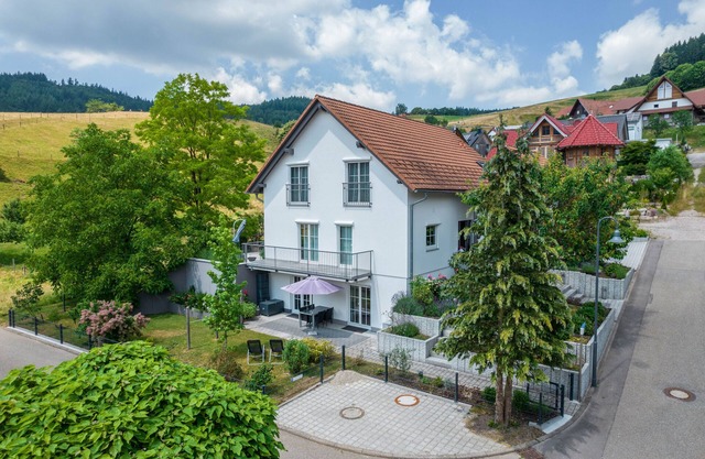 Apartamento vacacional 'Ferienwohnung Hohfelsenblick' con terraza, balcón y Wi-Fi