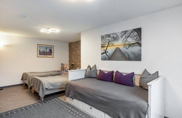Apartamento 'Fewo Am Wiesbachtal' con jardín privado y Wi-Fi
