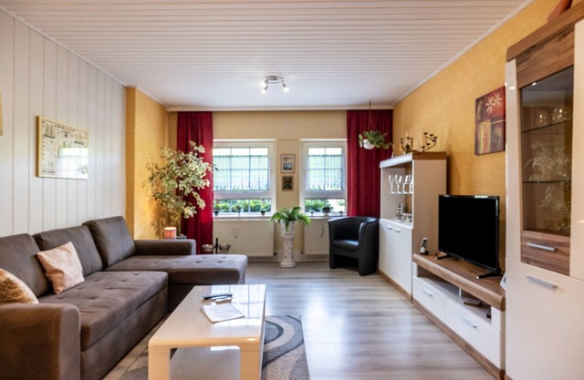 Apartamento 'Günthers Wattstube' con terraza compartida