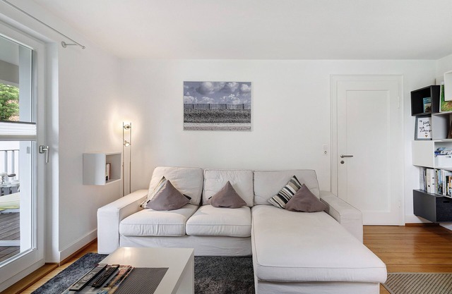 Apartamento vacacional "Haus No 6" con jardín compartido, balcón y Wi-Fi