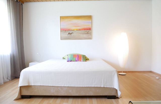 Apartamento vacacional 'En la Casa Vita' con terraza y jardín compartidos