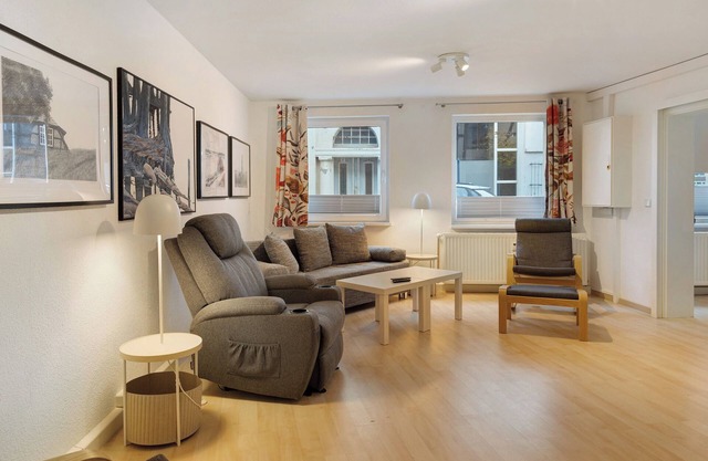Apartamento vacacional "Ferienwohnung im Denkmal" con terraza privada y Wi-Fi