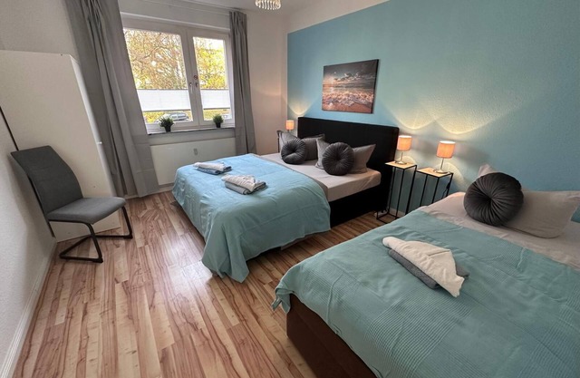 Holiday apartment Nordlicht, quiet and family-friendly infrared sauna