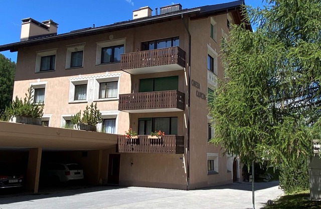 Apartamento de vacaciones Pontresina para 1 - 4 personas con 1 dormitorio - Apartamento en casa unif