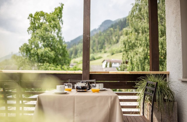 Apartamento vacacional 'Pöder Alplahner' con vistas a la montaña, balcón, jardín compartido y Wi-Fi