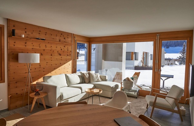 Apartamento de vacaciones S-chanf para 1 - 4 personas con 1 dormitorio - Apartamento en casa unifami