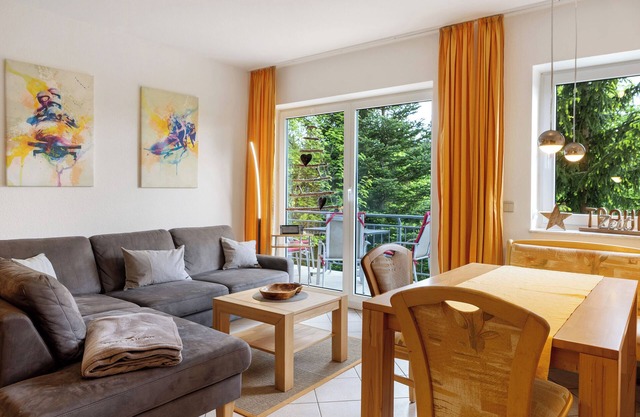 Apartamento vacacional Tannenblick 7-1 con jardín comunitario, balcón y Wi-Fi