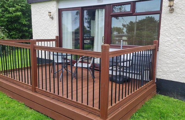 Holiday chalet at Penstowe holiday park kilkhampton near Bude North Cornwall.