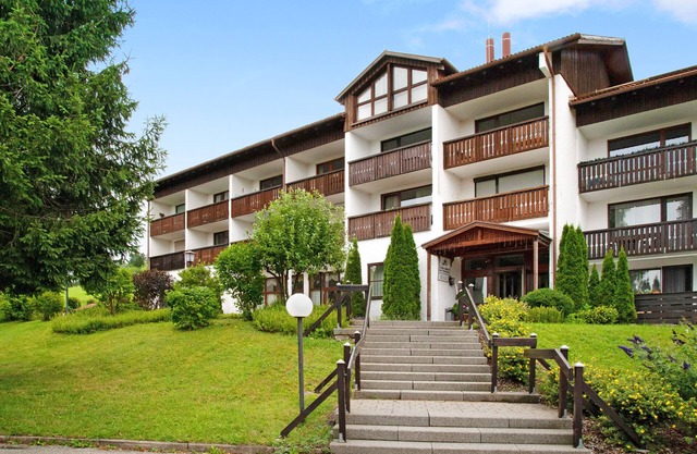 Apartamento de vacaciones en "Ferienpark Oberallgäu" con balcón y piscina comunitaria