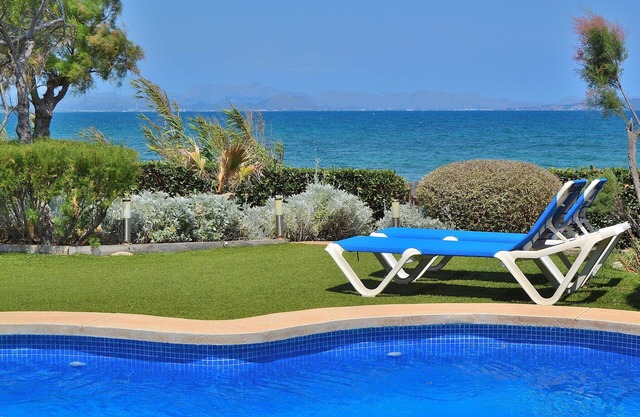Casa de vacaciones 'Embat' con vistas al mar, Wi-Fi y aire acondicionado