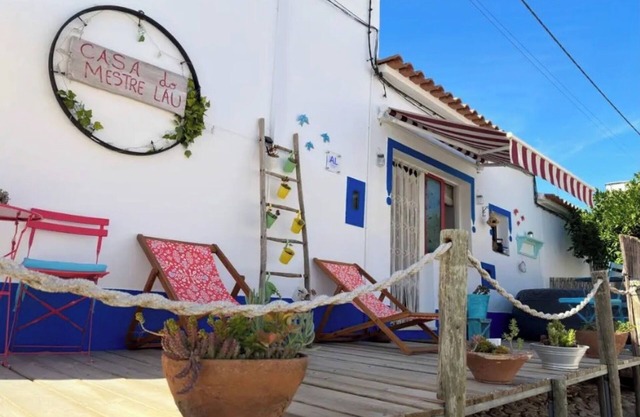 Casa de vacaciones 'A Casa Do Mestre Lau' con terraza privada, Wi-Fi y aire acondicionado